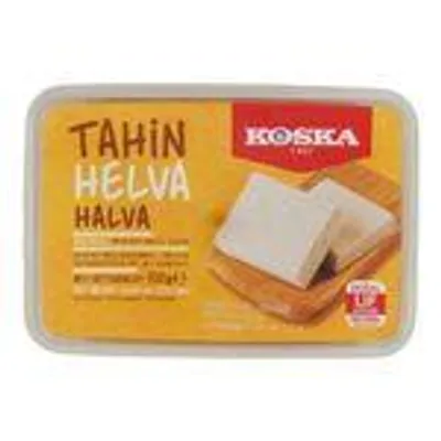 Koska Tahin Helva mit Vanille – 700 g – Traditionelle Sesam-Süßware aus der Türkei