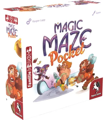 Zdjęcie produktu dla Pegasus Magic Maze Pocket, Gra planszowa, Rodzina, 8 lat(a), 3 min, 15 min, Gra rodzinna