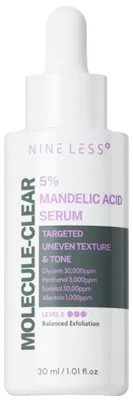 Obrázek produktu pro NINELESS – Sérum pro čistou pleť s 5 % mandlové kyseliny, 30 ml