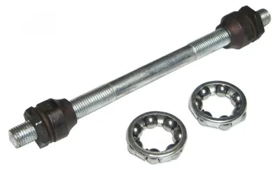 Obrázok produktu pre Os predného kolesa 141 mm M 9x1 zosilnená, strieborná