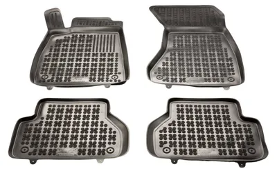 Image de MTM Tapis de sol pour Audi A4 (B9) 11.2015-09.2019 en Caoutchouc, Bac sur Mesure Antidérapant avec Rebords 5 cm, cod. 3D 6979