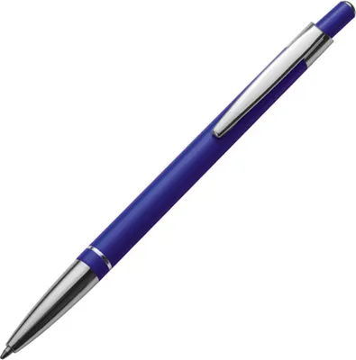 Produktbild von 10 Kugelschreiber / aus Metall / slimline / Kugelschreiberfarbe: blau