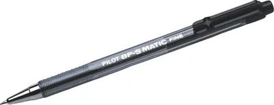 Produktbild von Kugelschreiber BP-S Matic F schwarz Packung mit 12 Stück