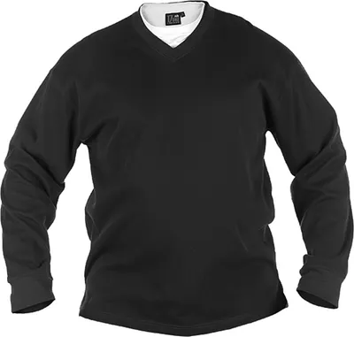 Produktbild von Übergrößen Sweatshirt (Pullover) Duke London Two in One BLISS Schwarz 6XL