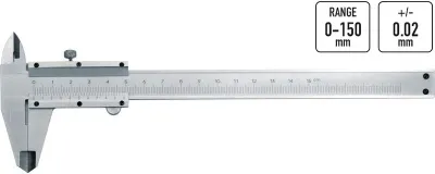 Produktbild von Messschieber Meßschieber Schieblehre Messlehre Messwerkzeug, Ausführung:inox 150mm 0,02mm