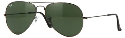 Produktbild von Ray-Ban Aviator Classic, Erwachsener, Uni, Pilot, Pilot, Vollrand, Grau