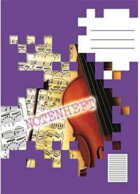 Immagine prodotto di Libro di musica LANDR DIN A4, con linee guida, righello formato 14