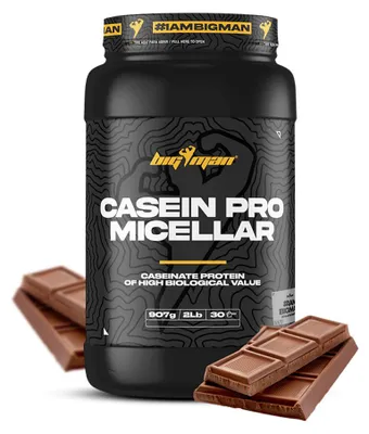 Image de Caséines - Bigman - Casein pro micellar (907g) - Saveur Chocolat