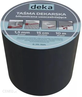 Produktbild von Alubutyl-Dachabdichtungsband 15 Cm × 10 M, Schwarz – D-415-9005