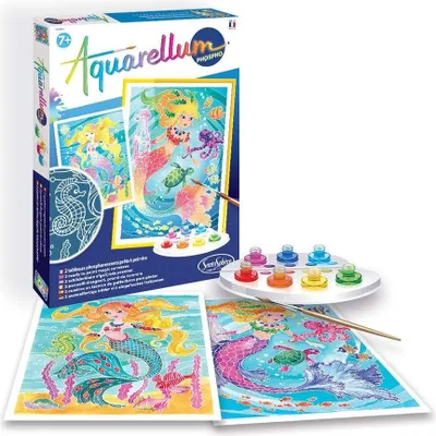 Produktbild von Sentosphere - Aquarellum Nachtleuchtend Meerjungfrauen
