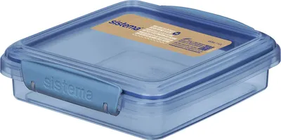 Produktbild von Sistema 450ml Sandwich Box - recycled PP