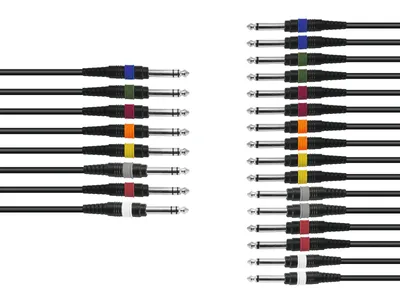 Produktbild von OMNITRONIC Snake-Kabel 8xKlinke/16xKlinke mono 15m