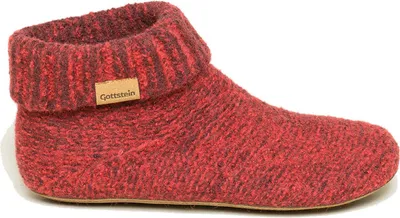 Produktbild von Gottstein Knit Boot Hüttenschuh Aus 100% Schurwolle, Sohle aus Rindsleder, Natürlich, leicht und temperaturregulierend