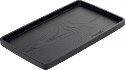 Image de Plateau rectangulaire Serax Passe-Partout 45x27 cm, en bois, 2x