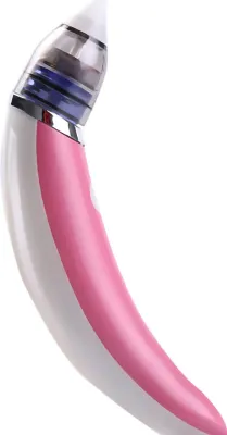 Produktbild von Baby-Nasensauger, Booger-Sauger, Nasenreiniger, verstellbar, wiederaufladbar, für Säuglinge, Kinder, Kleinkinder, Rosa