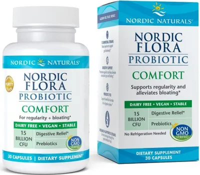 Produktbild von Nordic Naturals Nordic Flora Probiotic Comfort 30 Kapseln