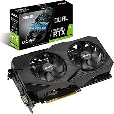 Produktbild von GeForce RTX 2060 DUAL EVO OC, Grafikkarte