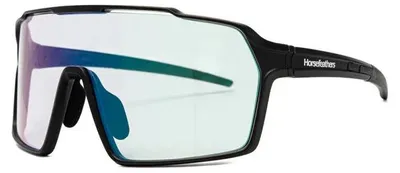 Immagine prodotto di Occhiali da sole da ciclismo Horsefeathers Neutron fotocromatici (nero opaco/verde a specchio)