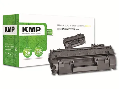 Produktbild von KMP H-T235 Toner schwarz kompatibel mit HP CE 505 A