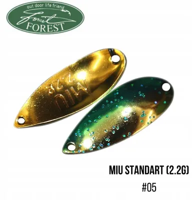 Produktbild von Forest MIU STANDARD Spinnert Royal Gold Green 2.2g