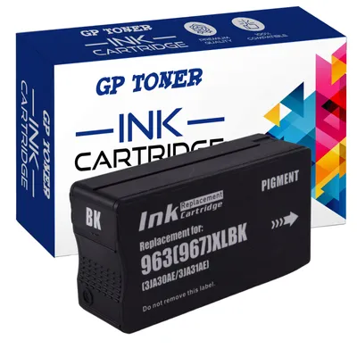 Zdjęcie produktu dla Tusz do HP 963 XL OfficeJet Pro 9010 9012 9014 9015 9016 9019 9020 Czarny