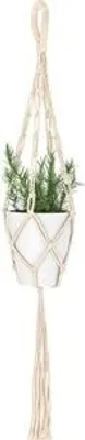Produktbild von Blumenampel Makramee für Hängepflanzen 80cm, Baumwolle