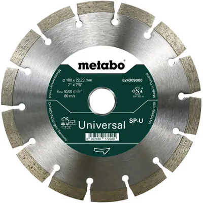Produktbild von Metabo Diamanttrennscheibe - SP - U, 180x22,23 mm