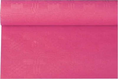 Produktbild von 336x PAPSTAR Papiertischtuch mit Damastprägung 6 m x 1,2 m fuchsia | Packung (1 Rolle)