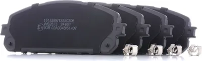 Produktbild von RIDEX Bremsbeläge Satz Vorne für JEEP CHEROKEE (KL) 402B1214