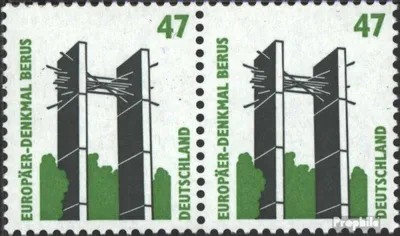 Produktbild von Briefmarken BRD (BR.Deutschland) 1997 Mi 1932wP waagerechtes Paar (kompl.Ausg.) gestempelt Sehenswürdigkeiten