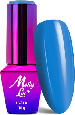 Obrázek produktu pro MollyLac Cocktails & Drinks Blue Lagoon Hybridní lak na nehty 10 g č. 13