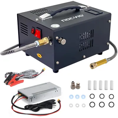 Obrázok produktu pre Prenosný kompresor na stlačený vzduch PCP – vysokotlakové čerpadlo – 4500 PSI – 30 MPa – bez oleja a vody – 110/220 V – zástrčka typu EÚ