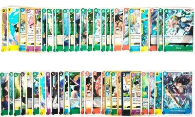 Produktbild von 50 One Piece Card Game Karten - Englisch - zufällig Sortiert und gemischt
