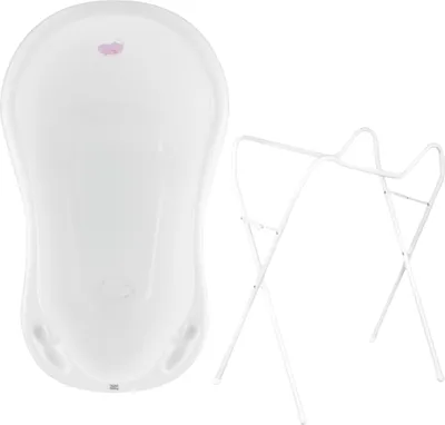 Produktbild von Hylat Baby Babywanne mit Gestell Weiß