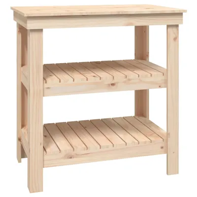 Produktbild von Werkbank 78,5x50x80 cm Massivholz Kiefer
