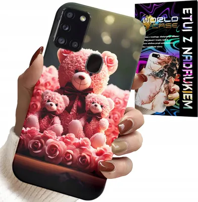 Produktbild von Etui Für Samsung Galaxy A21S - Familie Der Rosenbären Gift + Datei