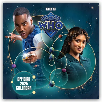 Obrázok produktu pre Doctor Who - 15. doktor 2026 - Nástenný kalendár