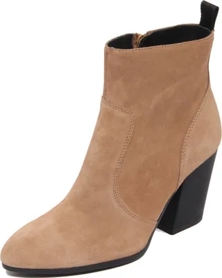 Produktbild von H2084 tronchetto donna HOGAN H577 woman suede ankle boots beige