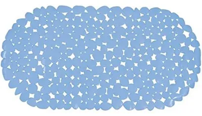Obrázok produktu pre MSV 3700703943006, modrá, jednofarebná, oválna, vyrobená z polyvinylchloridu (PVC), 99 x 39 cm