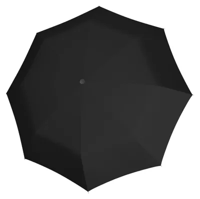 Image de doppler parapluie de poche parapluie Fiber Smart Fold Uni Black noir