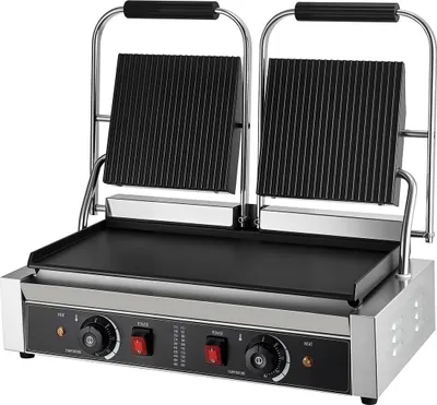 Obrázok produktu pre Komerčný gril na panini, sendvičovač, platňa 48 x 23 cm
