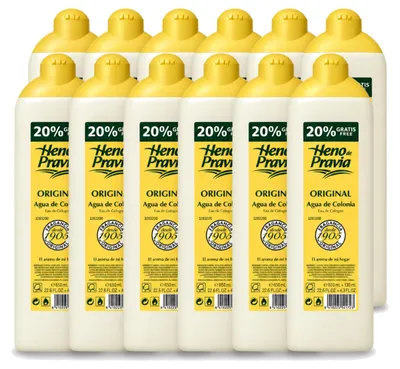Produktbild von 12 x Heno de Pravia Cologne Original - 780 ml - Vorteilspackung - 12 Stücke