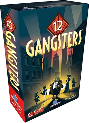 Produktbild von 12 Gangsters Kartenspiel für 3-6 Spieler, ab 8 Jahren