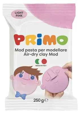 Zdjęcie produktu dla Primo 2855MOD250333, Modelina dla dzieci, 3 lat(a), Jasnoróżowy