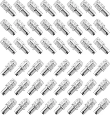 Produktbild von 100 Stück Fußbodenträger 5 mm Holzfußbodenhalter Fußbodenträger - Fußbodenträger Glas 5 mm Fußbodenträger mit Ring Fußbodenträger