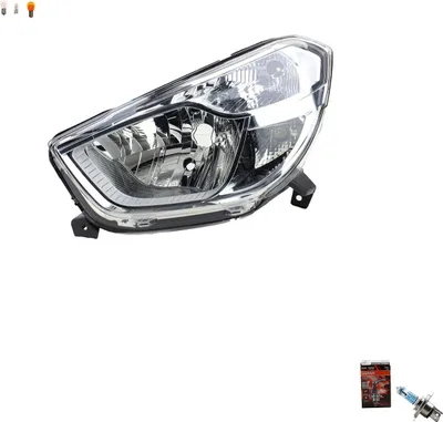 Productafbeelding van Koplampen + Osram Night Breaker Laser, geschikt voor Dacia Dokker, bouwjaar 11/12 en later, links, artikelnummers: 260605913R, 260603007R. Johns