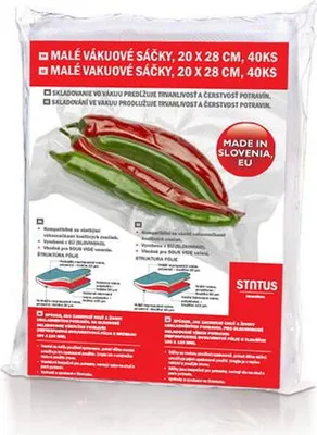 Produktbild von STATUS PREMIUM 176211 Vakuumbeutel 20 × 28 cm 40 Stück
