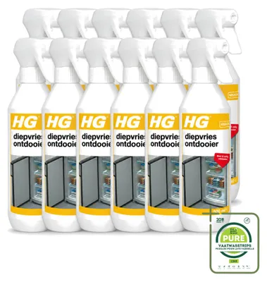 Produktbild von 12 x HG Gefrierschrank-Enteiser - 500 ml - Großpackung - 12 Stücke