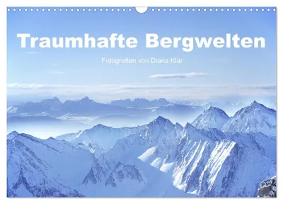 Produktbild von Kalender 2027 · US-Version · Traumhafte Bergwelten (Wandkalender 2027 17" × 12" Querformat), CALVENDO 12-Monats-Wandkalender