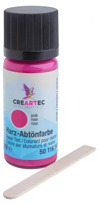 Produktbild von Abtönfarbe Pink, opak, auf Harzbasis, für Kaltglasur-Oberflächengestaltung